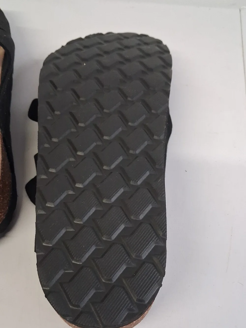 NWOT Mens Odoly Cork Footbed Slide Sandles